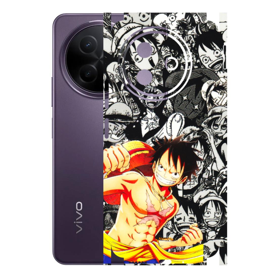 VIVO Y Series Phone Skins (All Models) - Anime Comics Games Doodles - 3D Embossed Finish (L-27) Vivo Y39 5G