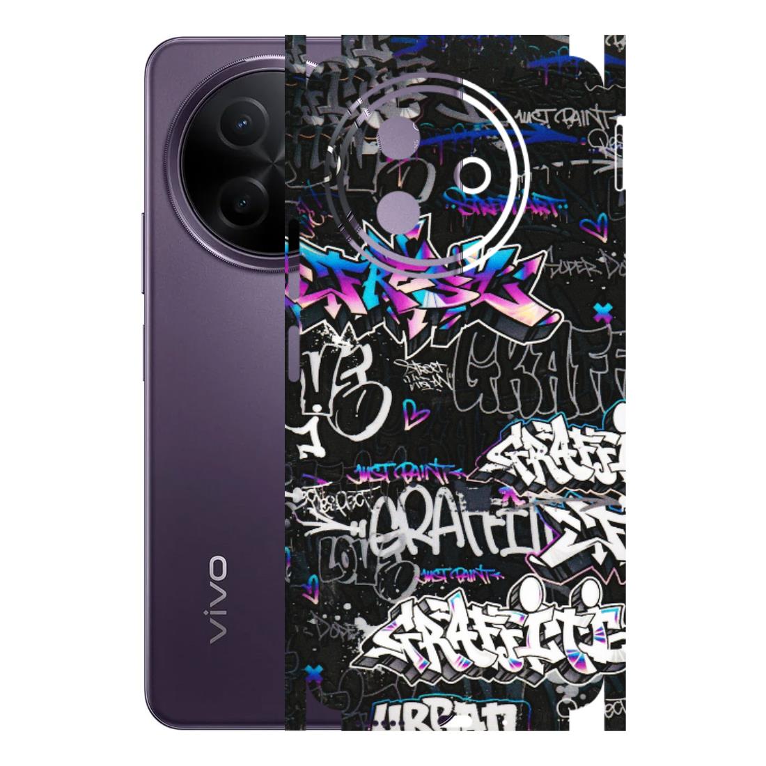 VIVO Y Series Phone Skins (All Models) - Graffiti Killer - 3D Embossed Finish (L-274) Vivo Y39 5G