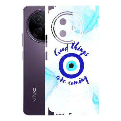 VIVO Y Series Phone Skins (All Models) - Evil Eye Good Things Are Coming - 3D Embossed Finish (L-322) Vivo Y39 5G