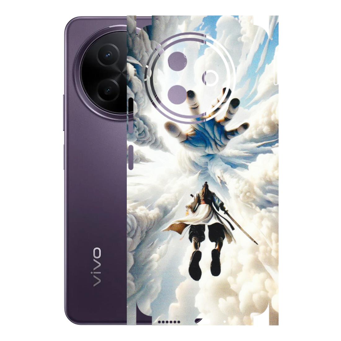 VIVO Y Series Phone Skins (All Models) - Big Hand With Monkey King - 3D Embossed Finish (L-323) Vivo Y39 5G