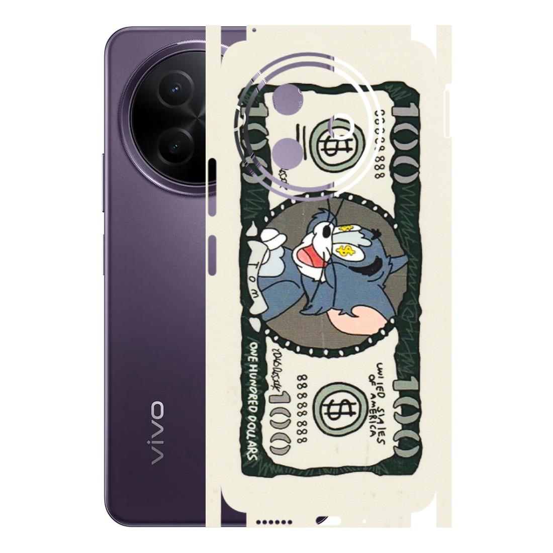 VIVO Y Series Phone Skins (All Models) - Tom Hundred Dollar - 3D Embossed Finish (L-324) Vivo Y39 5G