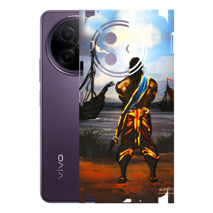 VIVO Y Series Phone Skins (All Models) - Heavenly God Figure - 3D Embossed Finish (L-34) Vivo Y39 5G