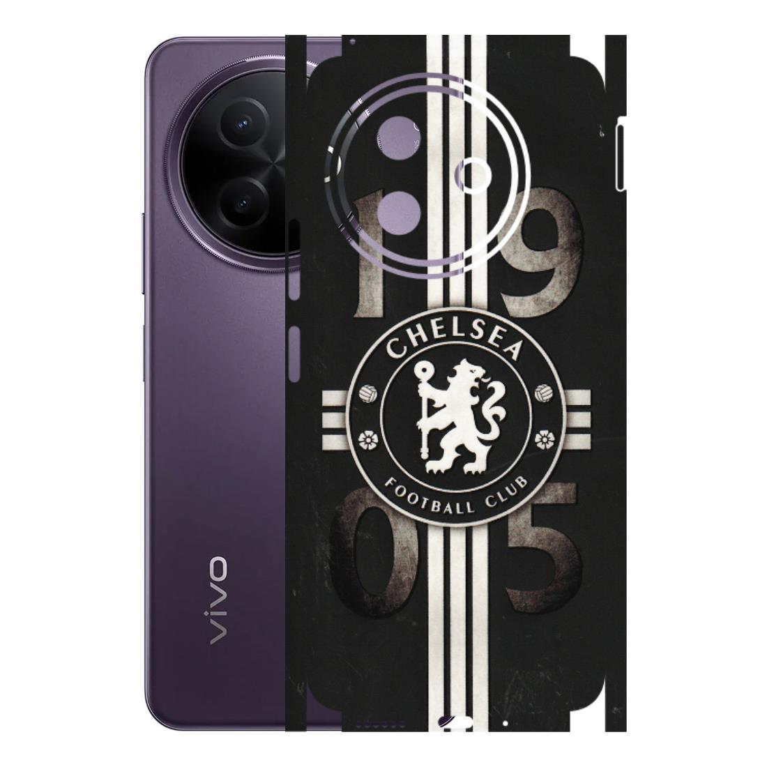 VIVO Y Series Phone Skins (All Models) - Chelsea Fan Club - 3D Embossed Finish (L-36) Vivo Y39 5G