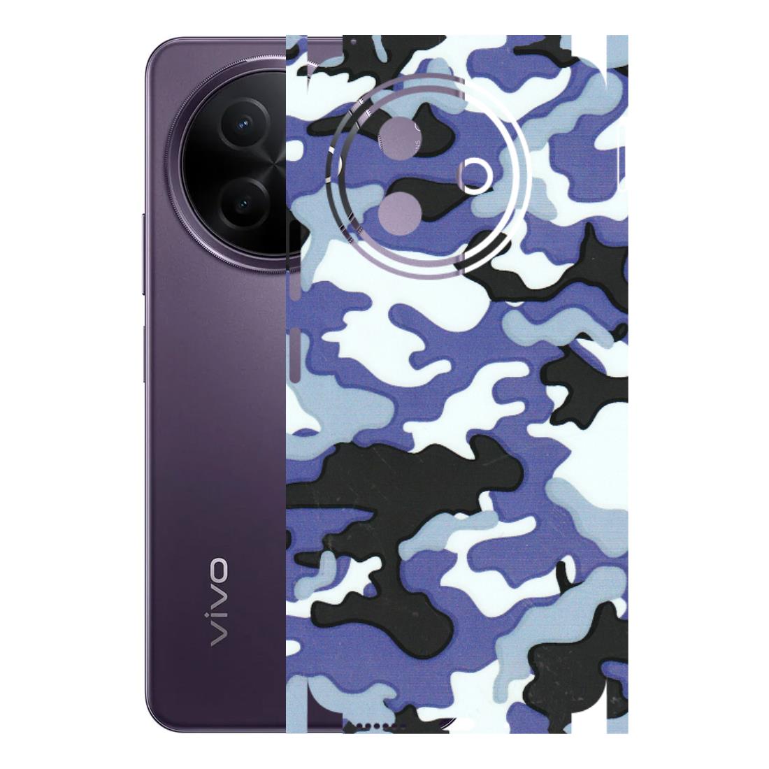 VIVO Y Series Phone Skins (All Models) - Powerfull Military Camoflauge - 3D Embossed Finish (L-49) Vivo Y39 5G