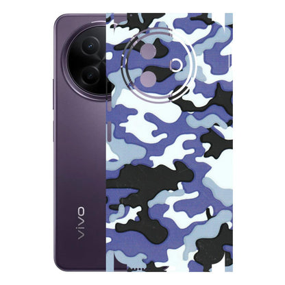 VIVO Y Series Phone Skins (All Models) - Powerfull Military Camoflauge - 3D Embossed Finish (L-49) Vivo Y39 5G