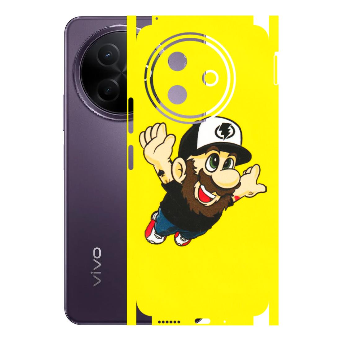 VIVO Y Series Phone Skins (All Models) - Flying Beardo - 3D Embossed Finish (L-60) Vivo Y39 5G
