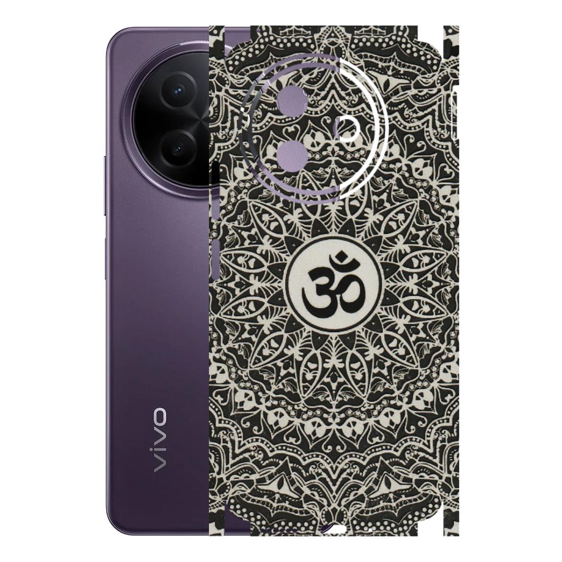 VIVO Y Series Phone Skins (All Models) - Aum Elegant Mandala - 3D Embossed Finish (L-62) Vivo Y39 5G