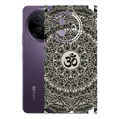 VIVO Y Series Phone Skins (All Models) - Aum Elegant Mandala - 3D Embossed Finish (L-62) Vivo Y39 5G