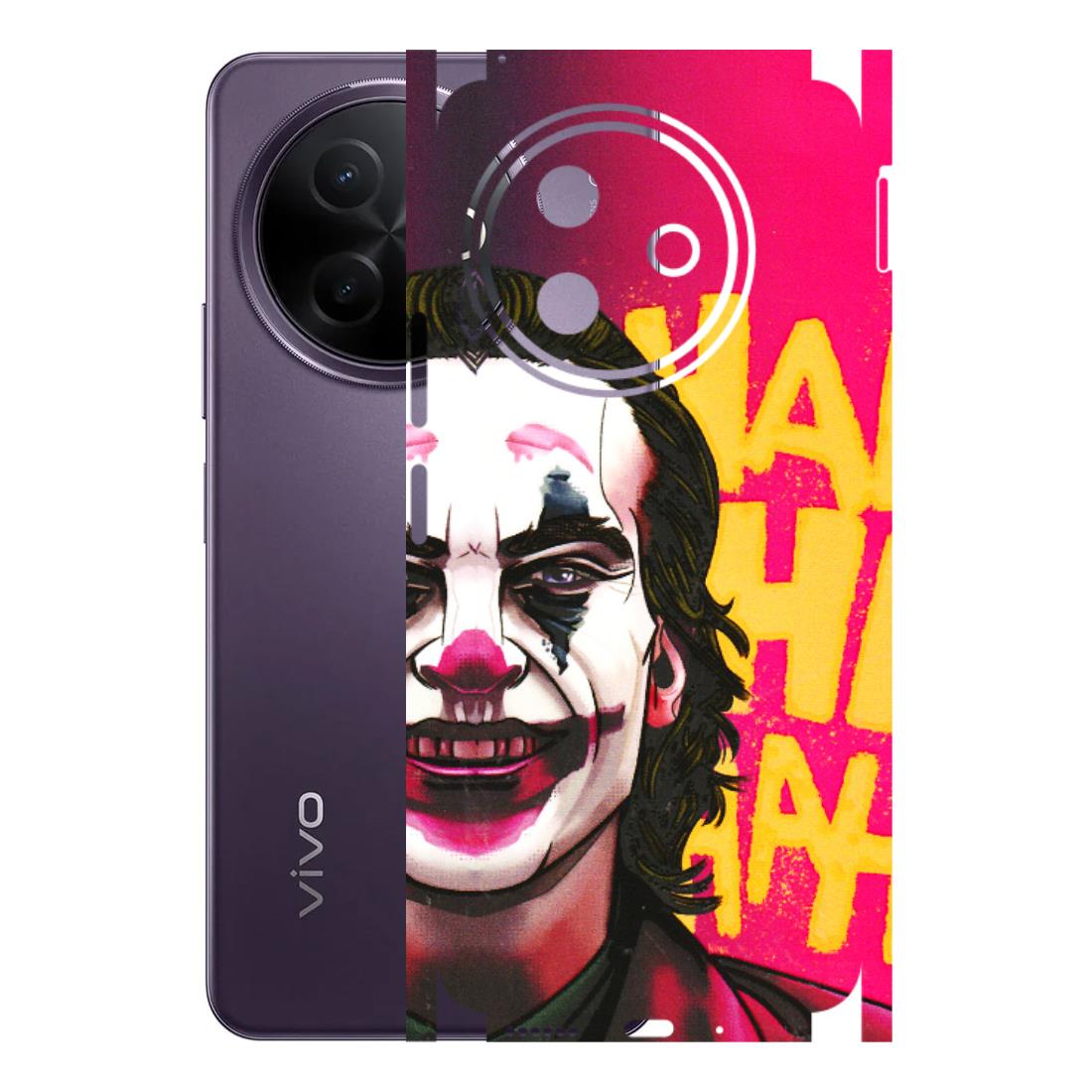 VIVO Y Series Phone Skins (All Models) - Joker Evil Laugh - 3D Embossed Finish (L-97) Vivo Y39 5G