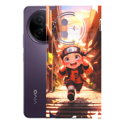 VIVO Y Series Phone Skins (All Models) - Naruto Cute Toon Running - Matte Finish (M-04) Vivo Y39 5G