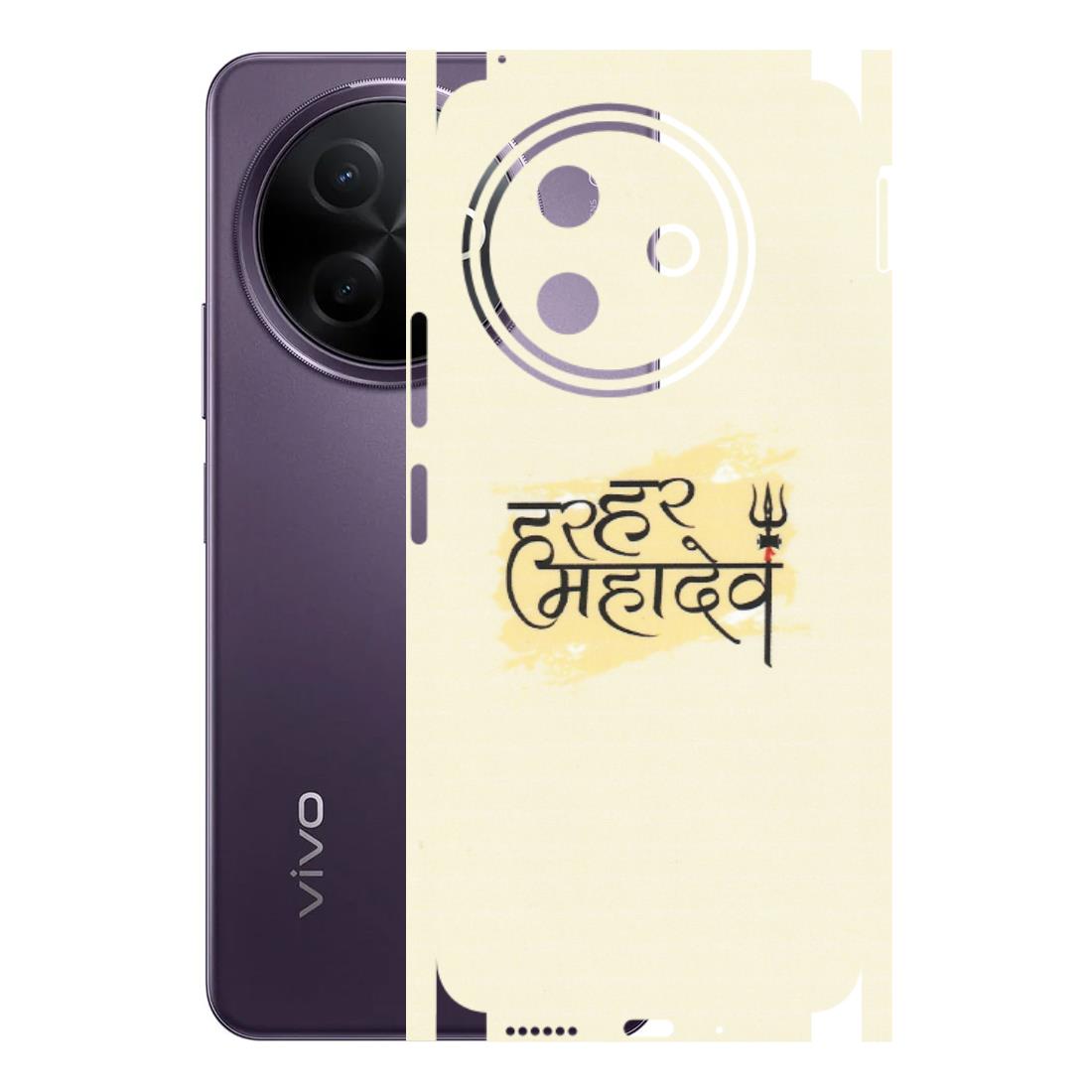 VIVO Y Series Phone Skins (All Models) - Har Har Mahadev - Matte Finish (M-10) Vivo Y39 5G