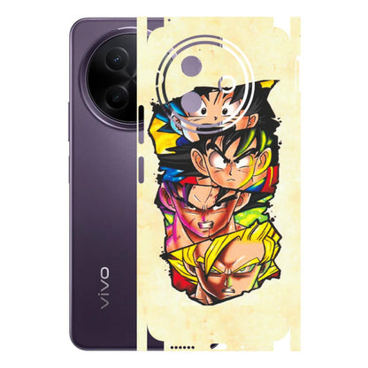 VIVO Y Series Phone Skins (All Models) - Angry Multi Anime - Matte Finish (M-113) Vivo Y39 5G