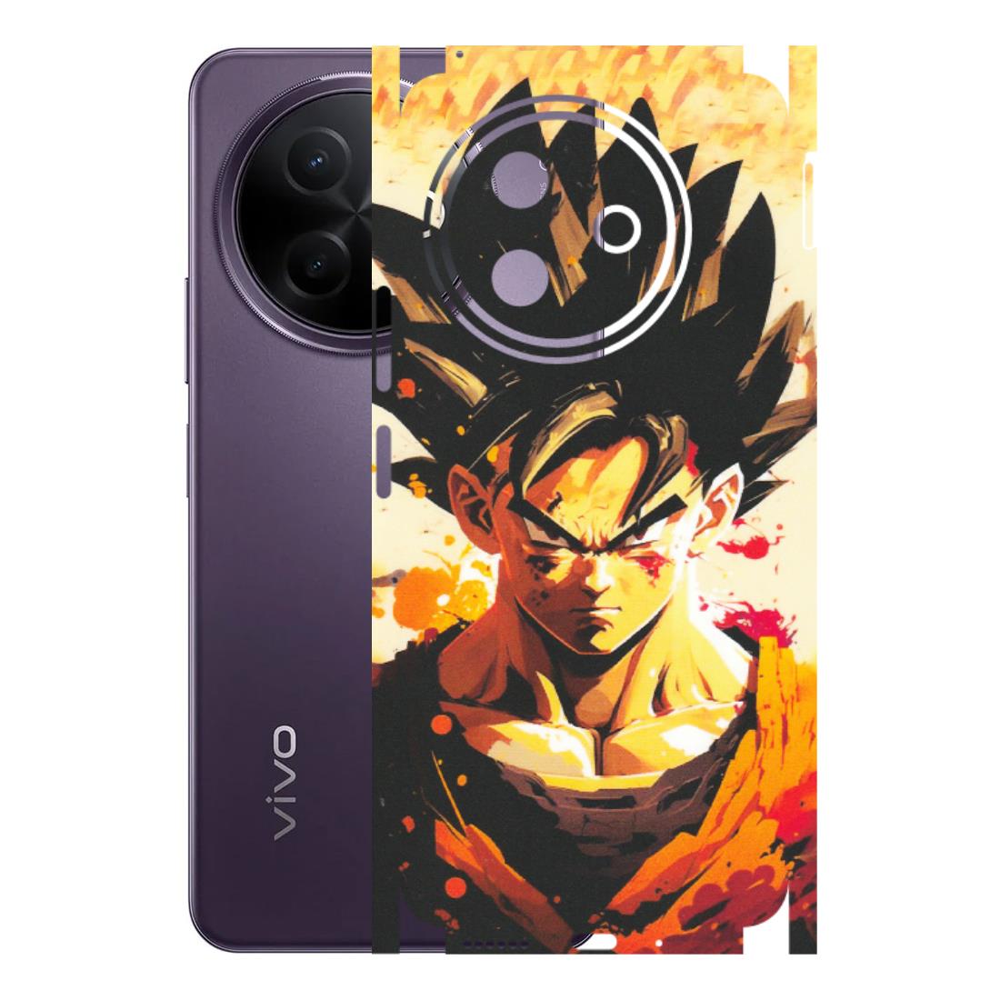 VIVO Y Series Phone Skins (All Models) - Angry Goku - Matte Finish (M-12) Vivo Y39 5G