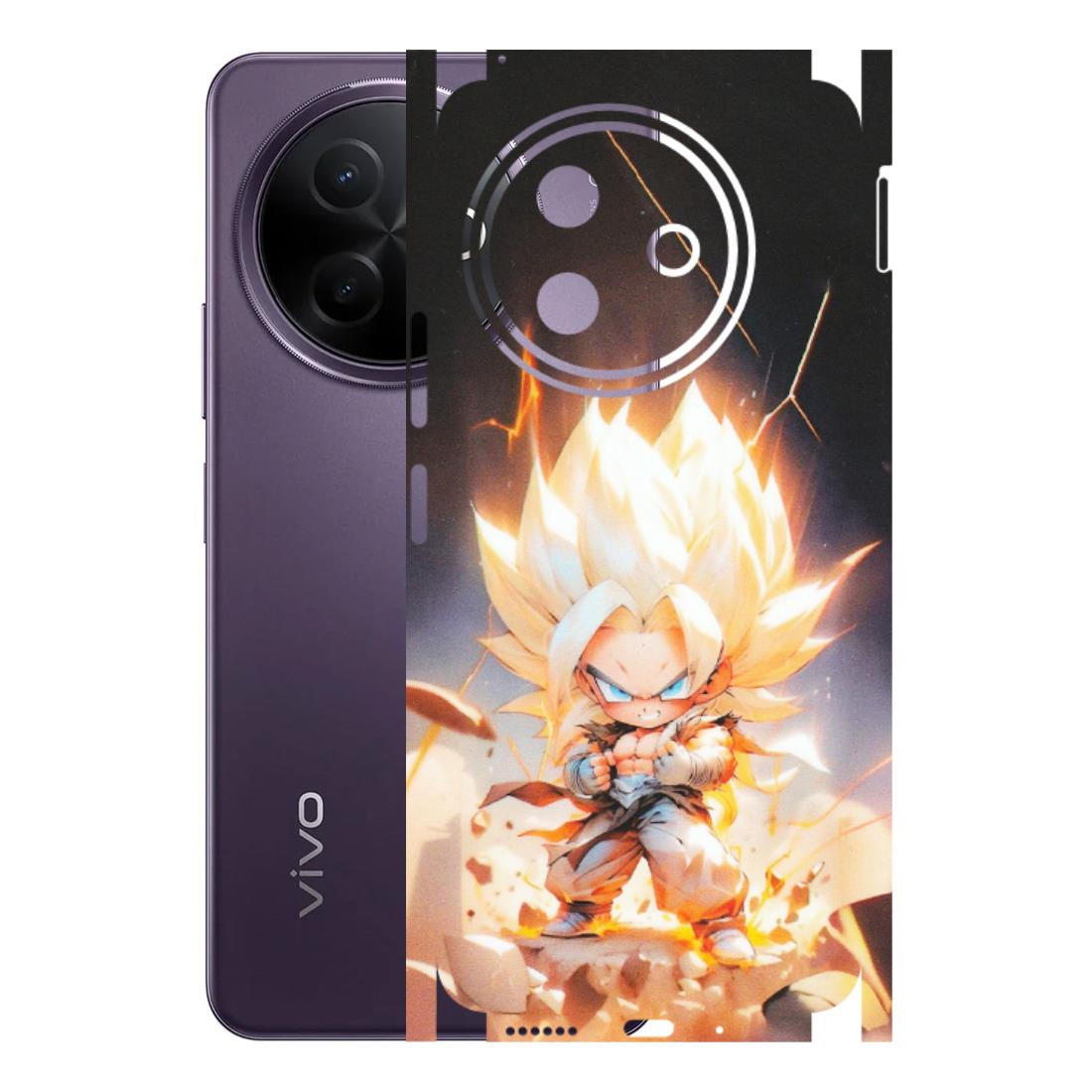 VIVO Y Series Phone Skins (All Models) - Goku Dragon Cute Anime - Matte Finish (M-131) Vivo Y39 5G