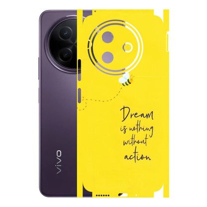 VIVO Y Series Phone Skins (All Models) - Dream Is Nothing Without Action - Matte Finish (M-138) Vivo Y39 5G