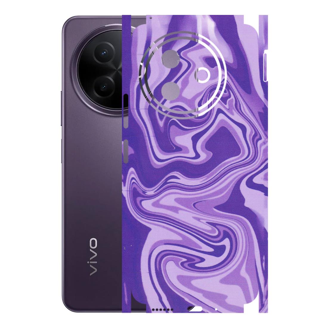 VIVO Y Series Phone Skins (All Models) - Hazy Purple Nights - Matte Finish (M-14) Vivo Y39 5G