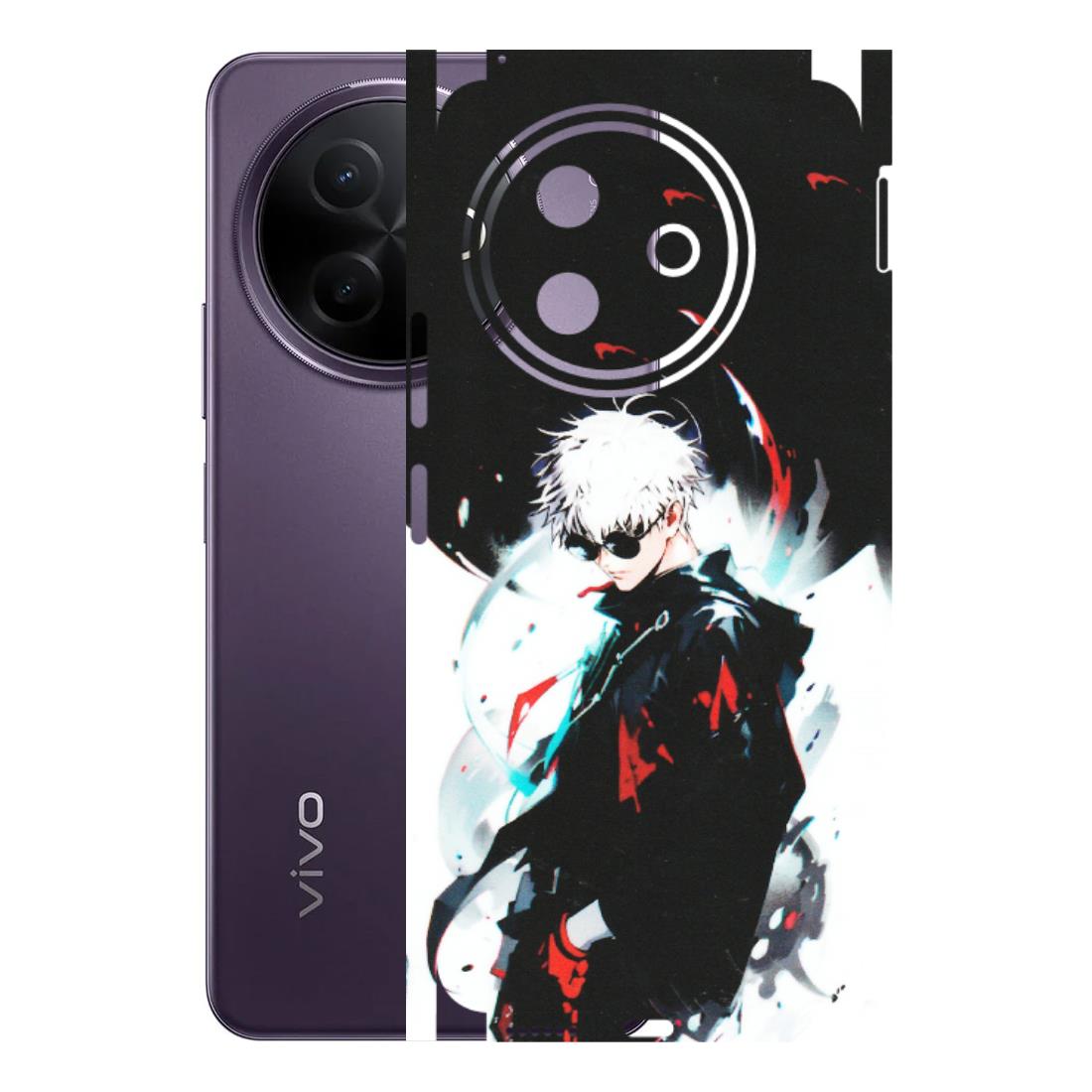 VIVO Y Series Phone Skins (All Models) - Gojo Powerful Charater Kaisen Anime - Matte Finish (M-144) Vivo Y39 5G
