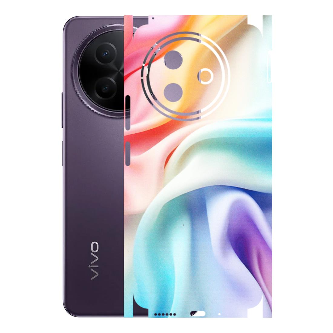 VIVO Y Series Phone Skins (All Models) - Colourful Silk Cloth - Matte Finish (M-165) Vivo Y39 5G