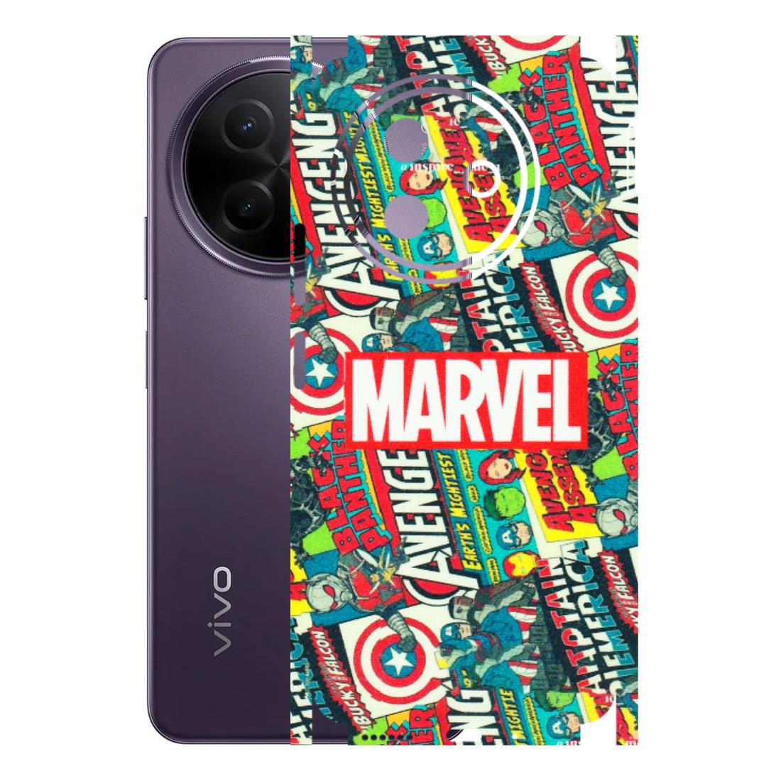 VIVO Y Series Phone Skins (All Models) - Marvel Comic Lover - Matte Finish (M-30) Vivo Y39 5G