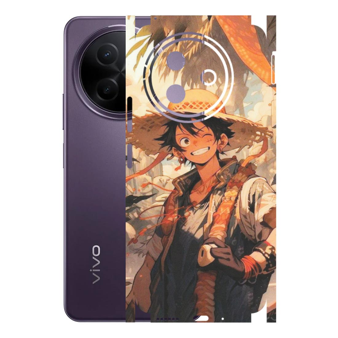 VIVO Y Series Phone Skins (All Models) - Anime Character Smile - Matte Finish (M-33) Vivo Y39 5G