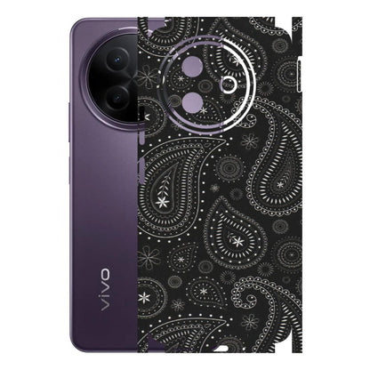 VIVO Y Series Phone Skins (All Models) - Black Sober Kerry - Matte Finish (M-37) Vivo Y39 5G