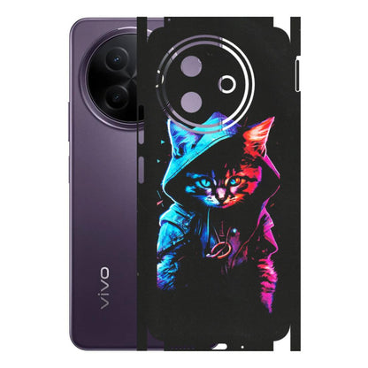 VIVO Y Series Phone Skins (All Models) - Cyberpunk Cat - Matte Finish (M-45) Vivo Y39 5G