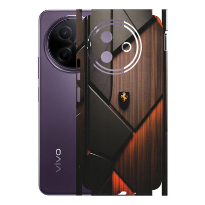 VIVO Y Series Phone Skins (All Models) - Lambo Beauty Wood Pattern Sober - Matte Finish (M-51) Vivo Y39 5G