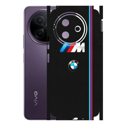 VIVO Y Series Phone Skins (All Models) - Styling With Black BMW - Matte Finish (M-74) Vivo Y39 5G