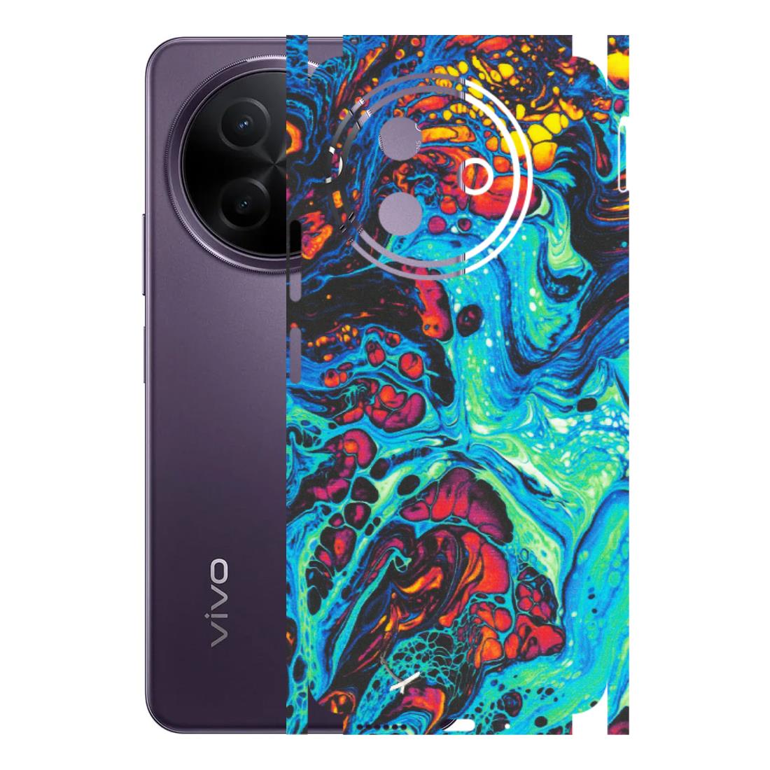VIVO Y Series Phone Skins (All Models) - Majestic Galactic Marbel - Matte Finish (M-85) Vivo Y39 5G