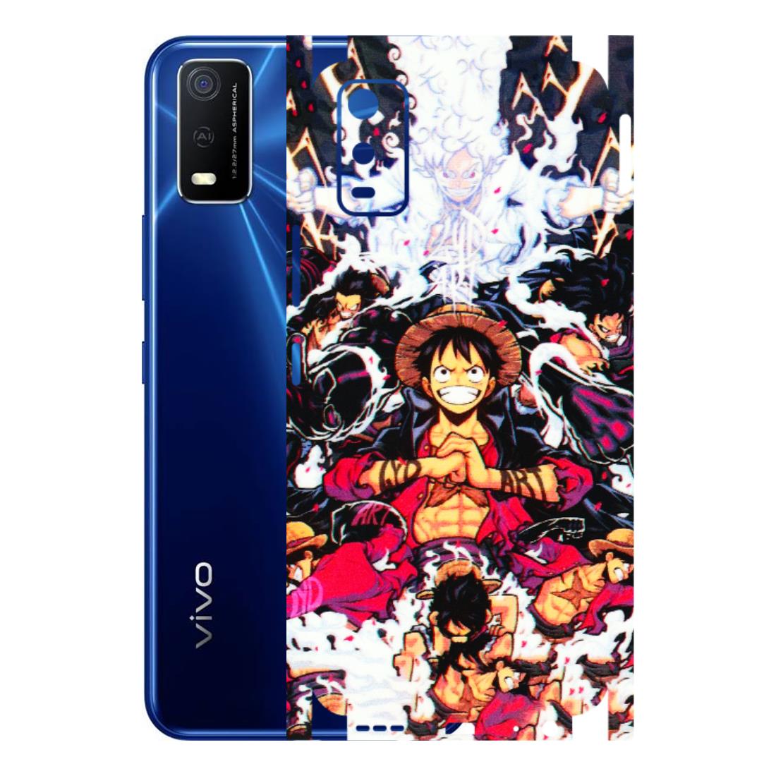 VIVO Y Series Phone Skins (All Models) - Luffy Anime Character - 3D Embossed Finish (L-203) Vivo Y3S