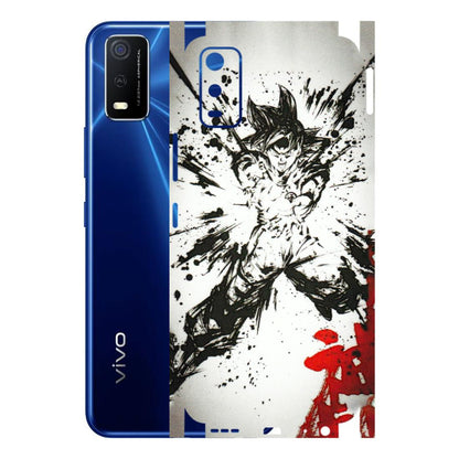 VIVO Y Series Phone Skins (All Models) - DBZ - 3D Embossed Finish (L-206) Vivo Y3S
