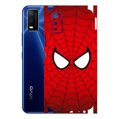 VIVO Y Series Phone Skins (All Models) - Spidey Eyes - 3D Embossed Finish (L-257) Vivo Y3S