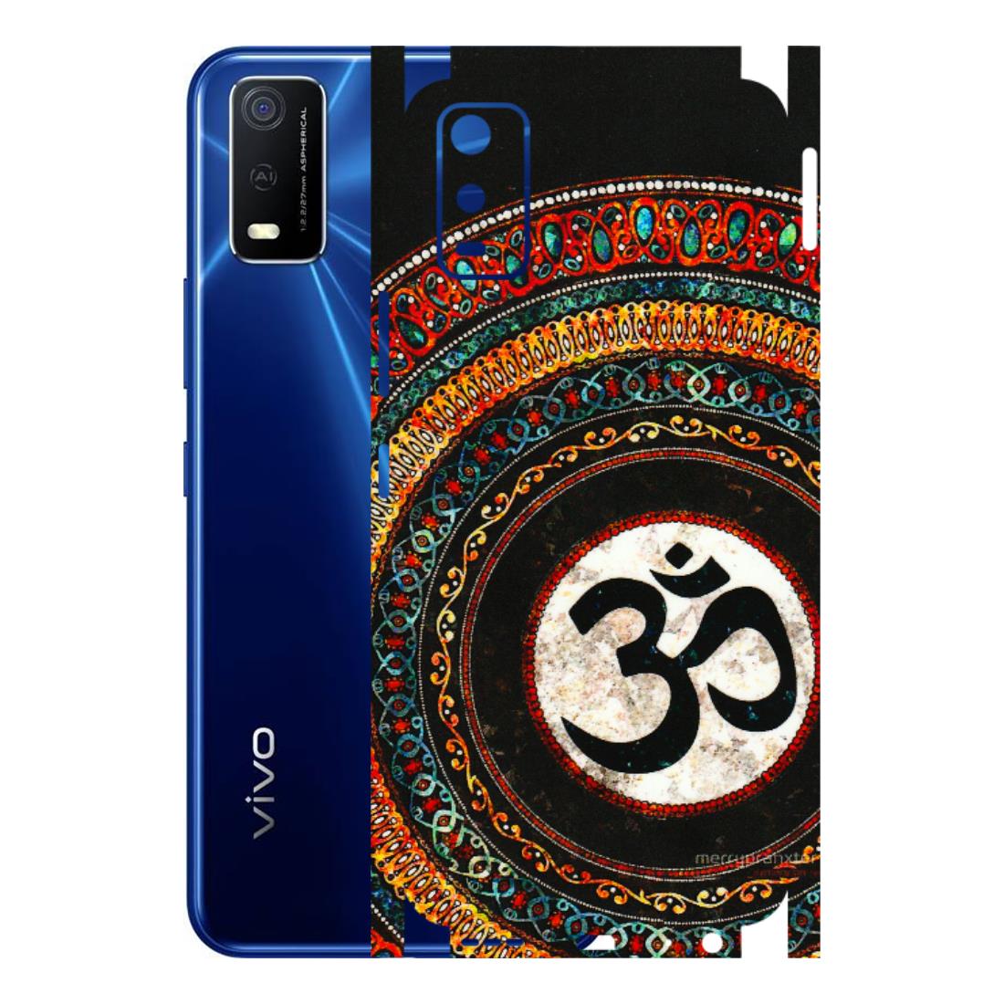 VIVO Y Series Phone Skins (All Models) - Aum Chant Abstract - 3D Embossed Finish (L-42) Vivo Y3S