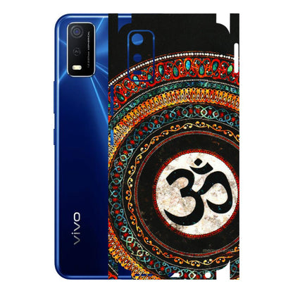 VIVO Y Series Phone Skins (All Models) - Aum Chant Abstract - 3D Embossed Finish (L-42) Vivo Y3S