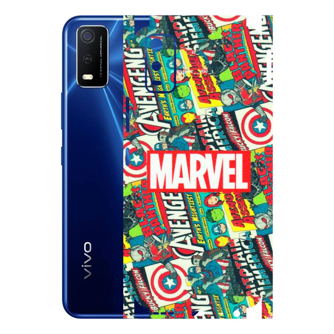 VIVO Y Series Phone Skins (All Models) - Marvel Comic Lover - Matte Finish (M-30) Vivo Y3S