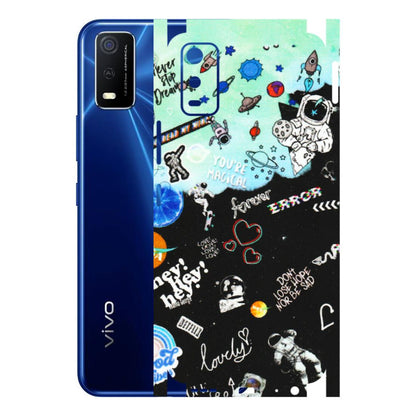 VIVO Y Series Phone Skins (All Models) - Living In A Space Dream - Matte Finish (M-46) Vivo Y3S