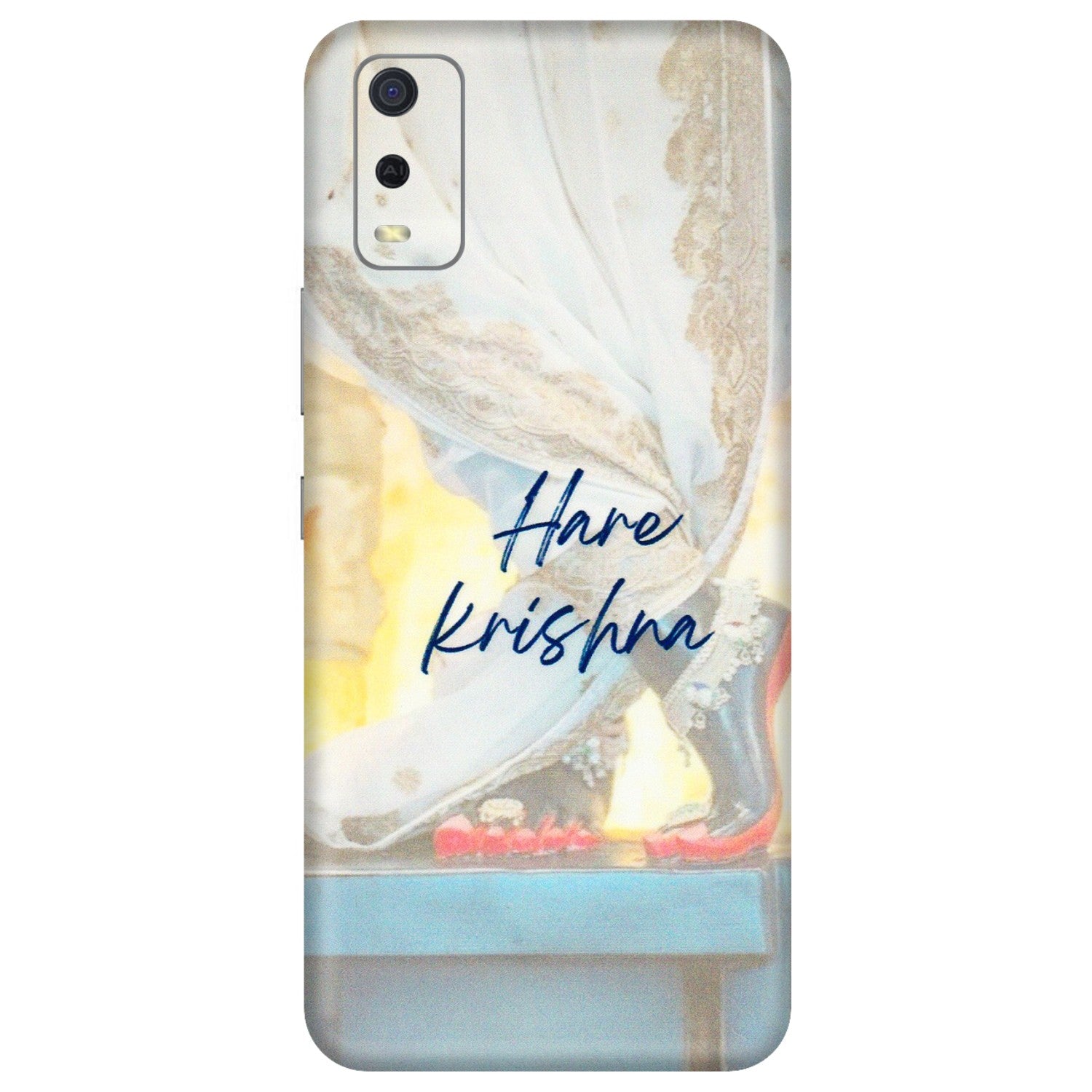 VIVO Y Series Phone Skins (All Models) - Hare Krishna - 3D Embossed Finish (L-03) Vivo Y3S