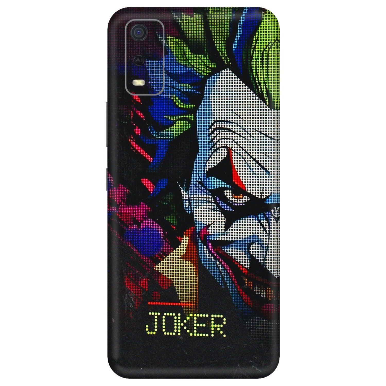 VIVO Y Series Phone Skins (All Models) - Joker Dot Matrix - 3D Embossed Finish (L-08) Vivo Y3S