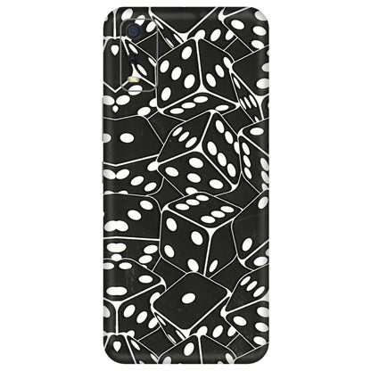 VIVO Y Series Phone Skins (All Models) - Big Black Dices - 3D Embossed Finish (L-106) Vivo Y3S