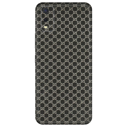 VIVO Y Series Phone Skins (All Models) - Black G Print - 3D Embossed Finish (L-109) Vivo Y3S