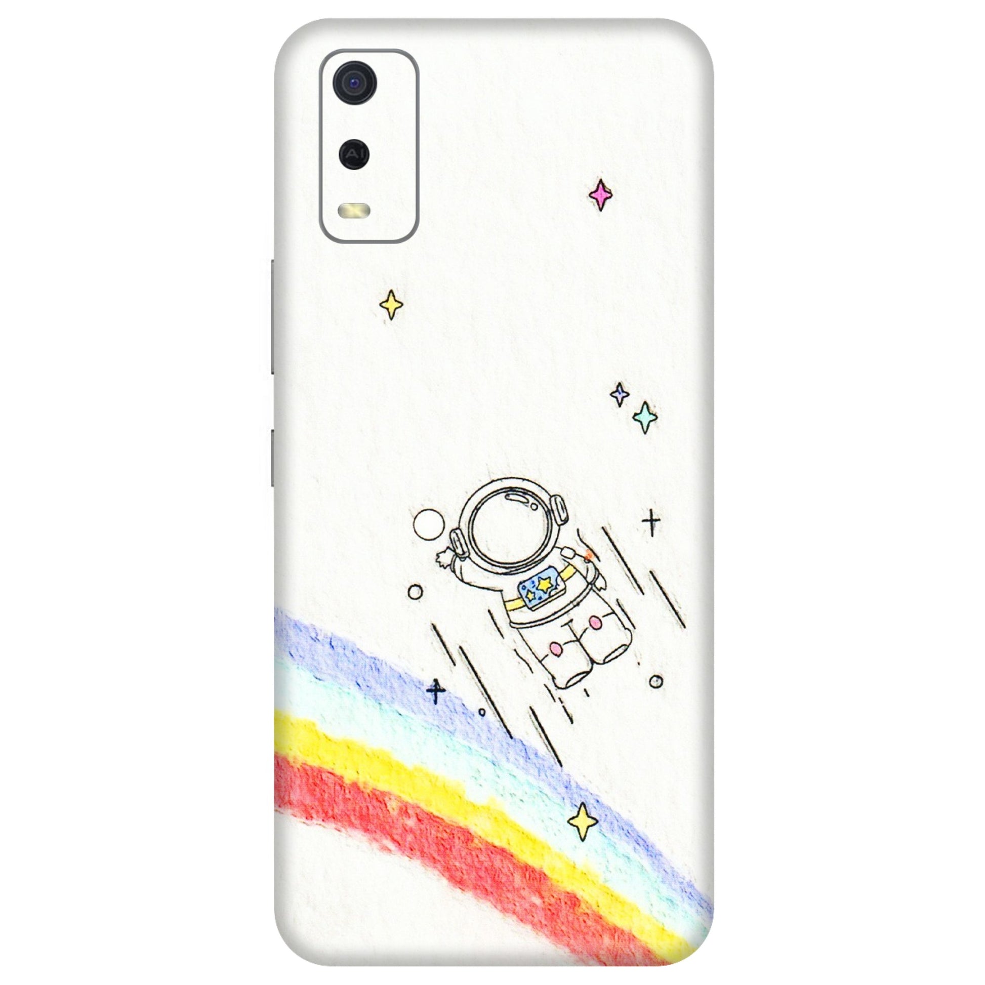 VIVO Y Series Phone Skins (All Models) - Milkyway Astronaut - 3D Embossed Finish (L-110) Vivo Y3S