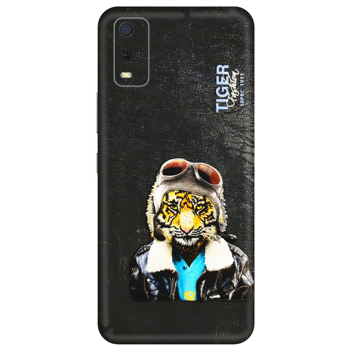 VIVO Y Series Phone Skins (All Models) - Rider Tiger - 3D Embossed Finish (L-113) Vivo Y3S