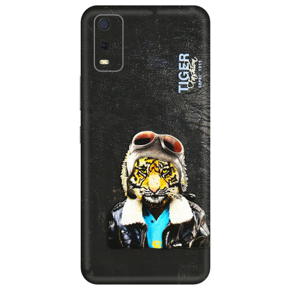 VIVO Y Series Phone Skins (All Models) - Rider Tiger - 3D Embossed Finish (L-113) Vivo Y3S