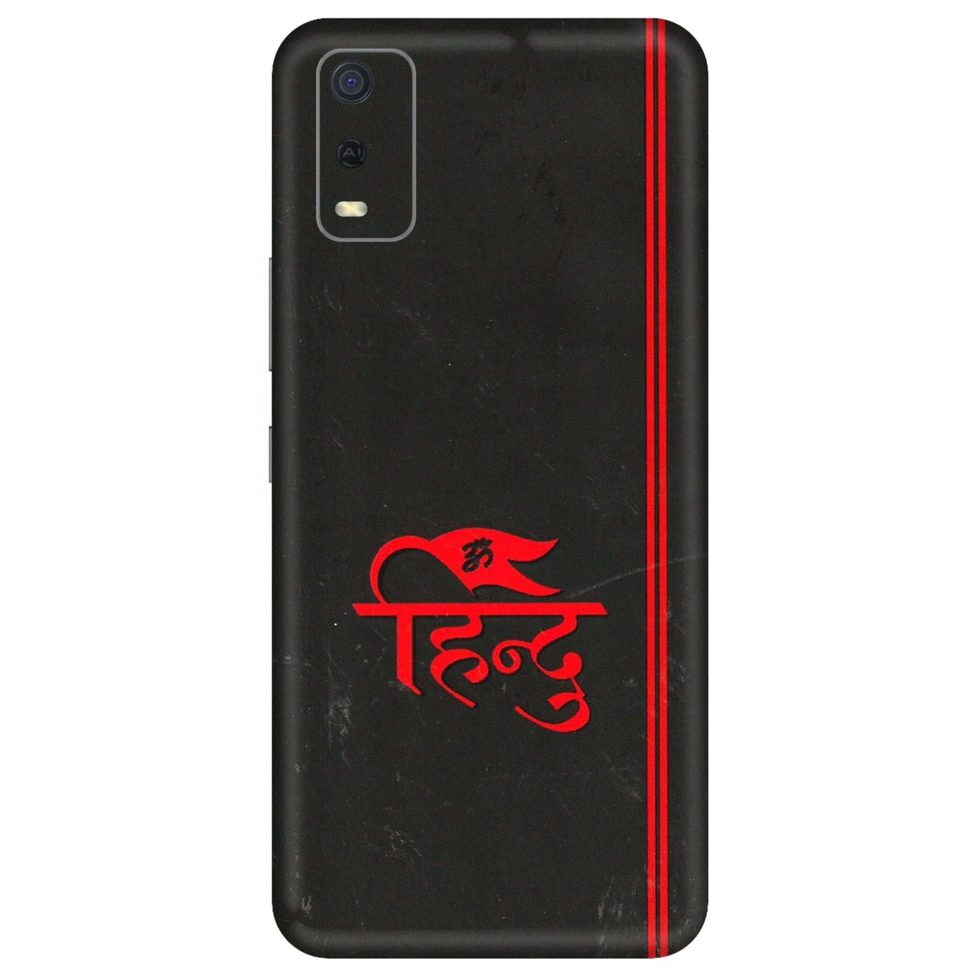 VIVO Y Series Phone Skins (All Models) - Hindu Black - 3D Embossed Finish (L-153) Vivo Y3S
