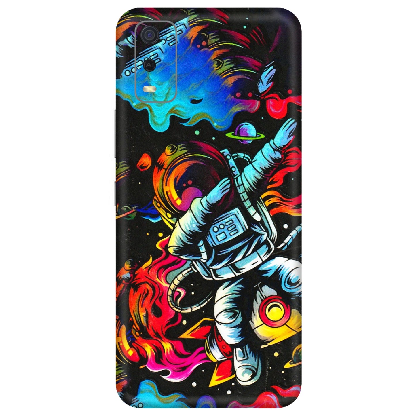 VIVO Y Series Phone Skins (All Models) - Astronaut Dope - 3D Embossed Finish (L-191) Vivo Y3S