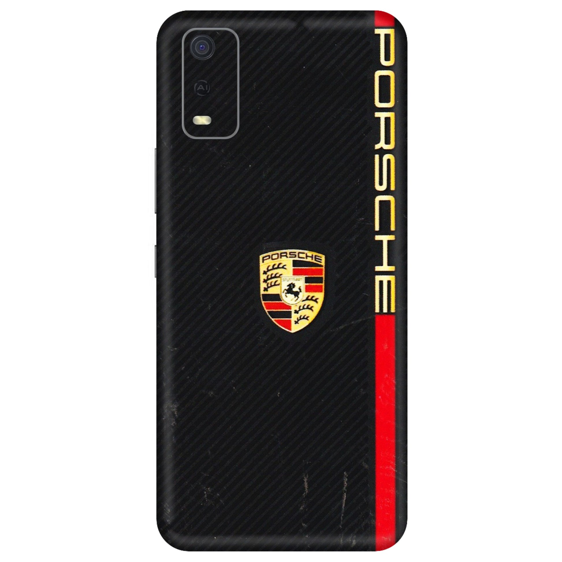 VIVO Y Series Phone Skins (All Models) - Premium Porsche - 3D Embossed Finish (L-225) Vivo Y3S
