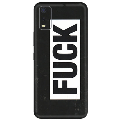 VIVO Y Series Phone Skins (All Models) - The F Word - 3D Embossed Finish (L-255) Vivo Y3S