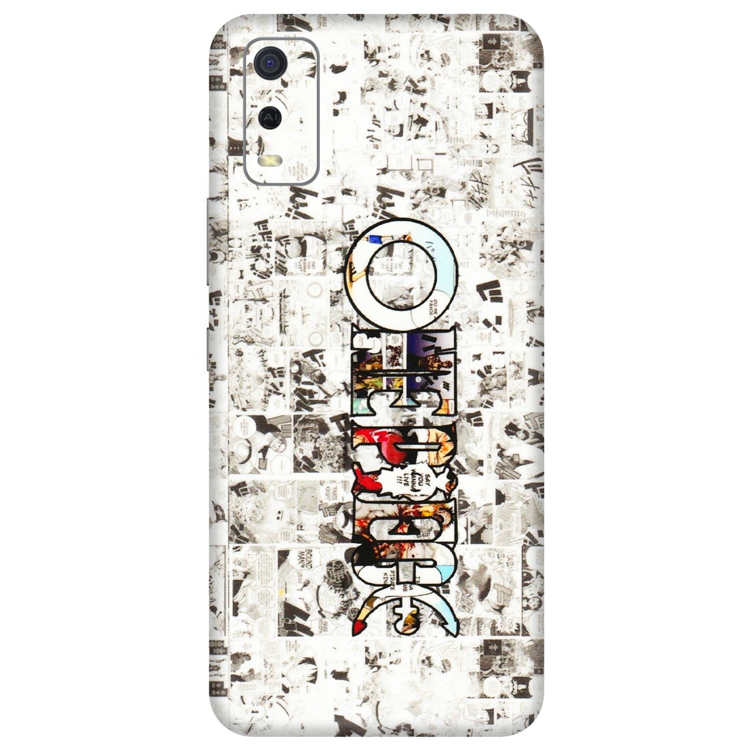 VIVO Y Series Phone Skins (All Models) - One Piece Manga - 3D Embossed Finish (L-26) Vivo Y3S