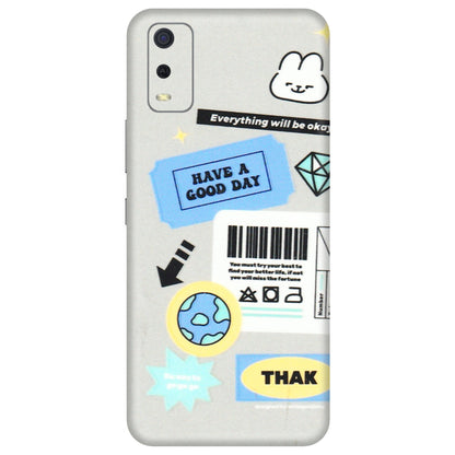 VIVO Y Series Phone Skins (All Models) - Will Be Okay Design - 3D Embossed Finish (L-316) Vivo Y3S
