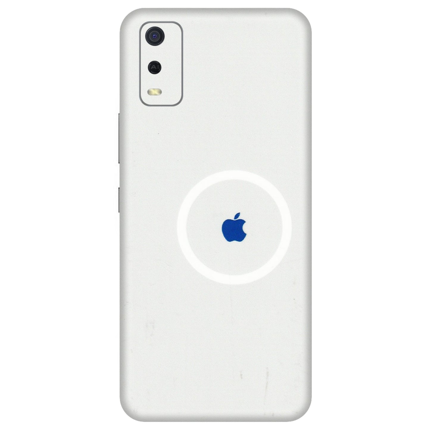 VIVO Y Series Phone Skins (All Models) - iPhone Magsafe Logo - 3D Embossed Finish (L-320) Vivo Y3S